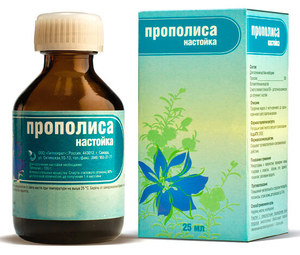 Настойка прополиса от стоматита
