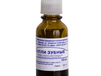 Зубные капли от боли