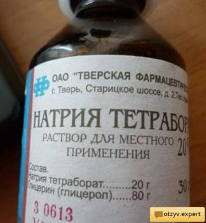 Раствор буры правила применения