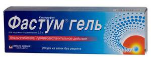 Обезболивающий гель