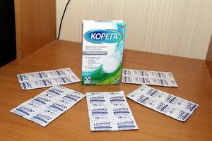 Характерное описание таблеток Корега