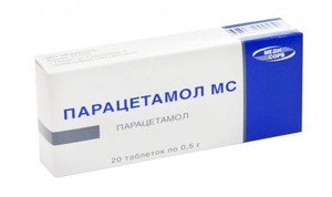 Таблетки Парацетамол от боли в зубах