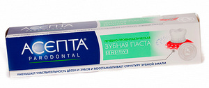 Зубная паста для чувствительных зубов Асепта Сенситив