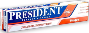 Состав пасты PresiDent Unique