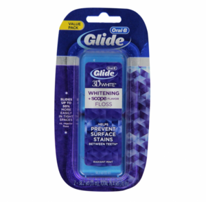 Зубная нить Oral-B Glide 3D White Whitening + Scope Floss