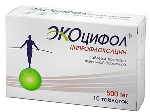 Описание антибиотика Экоцифол